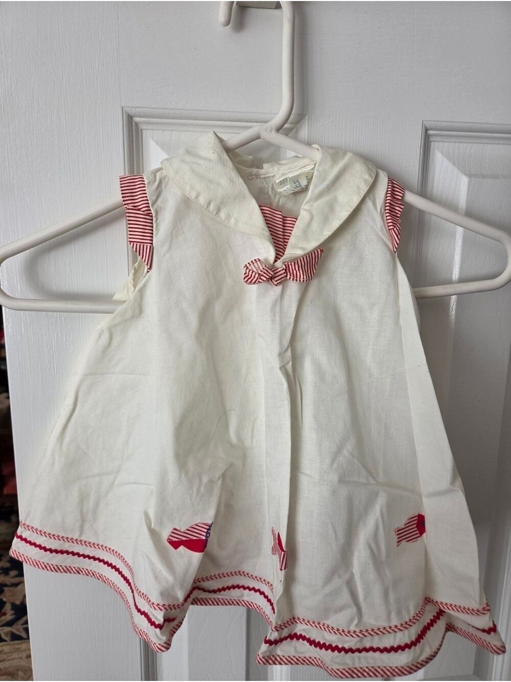 Baby Girls Vintage 1950s Sears Roebuck and Co Honeysuckle Fashions Dress 12 mo - Picture 3 of 6